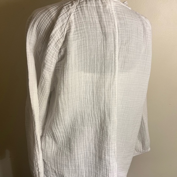 H&M White Ruffled Blouse - Picture 4 of 6